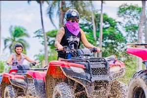 Punta cana : Off road buggy avontuur met cenote grot zwemmen en strand