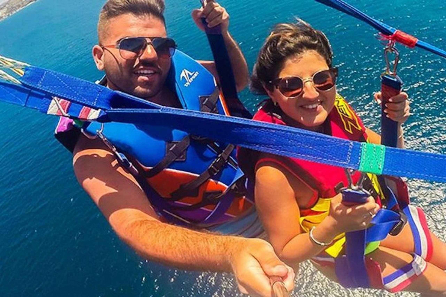 Punta Cana: Parasailing and Snorkeling Cruise with Open Bar