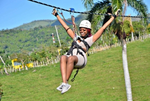 Punta Cana:Paseo en buggie ,caballo y ziplines en la selva