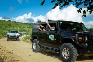 Punta Cana :Private Hummer Tour villages outback Macao beach