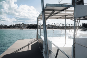 Punta Cana Private Mega Catamaran Tour with Snorkeling & Bar