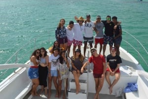 Punta Cana: Privat partybåt med rutschkana och grill