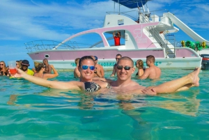 Punta Cana: Privat partybåt med rutschkana och grill