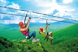 Punta Cana: Rainforest Zipline Adventure