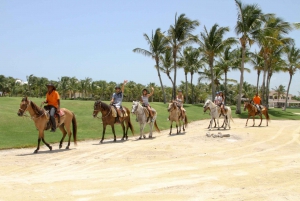 Ridning på hästryggen i Punta Cana