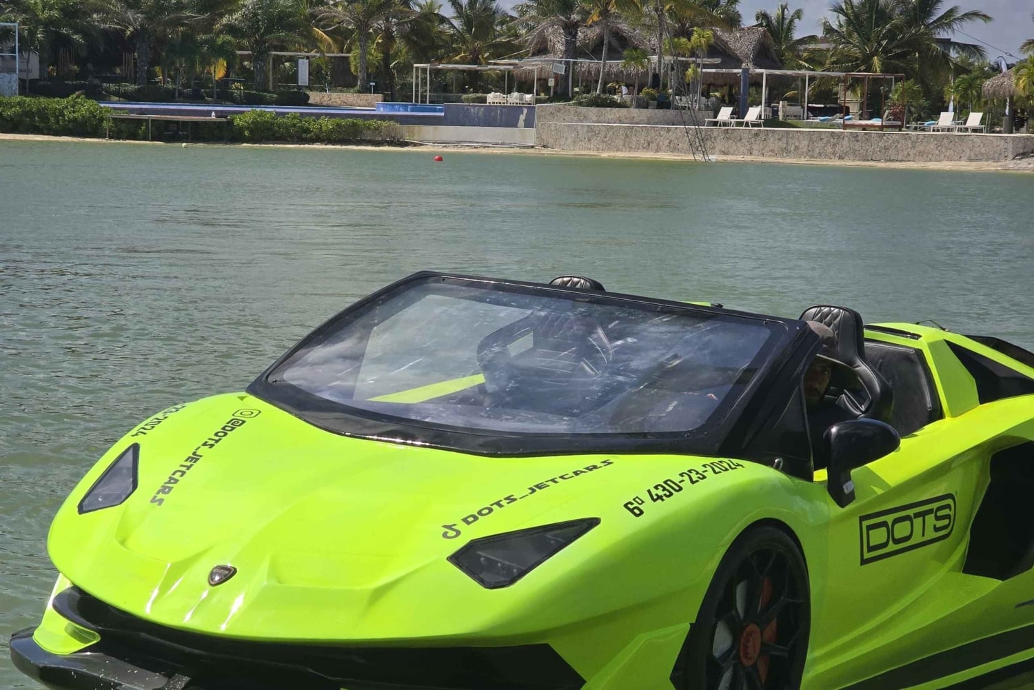 Punta Cana: Ride in Style on a Lamborghini Jet Car Boat