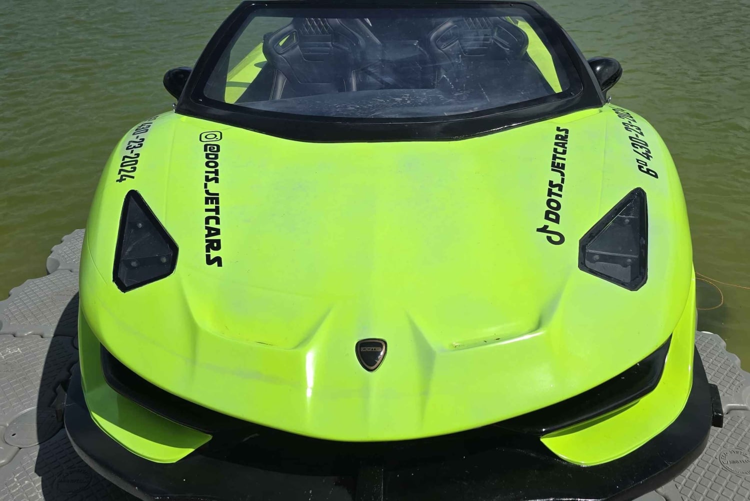 Punta Cana: Ride in Style on a Lamborghini Jet Car Boat