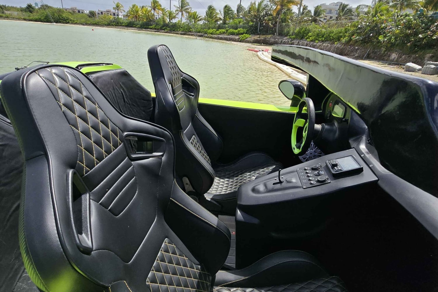 Punta Cana: Ride in Style on a Lamborghini Jet Car Boat
