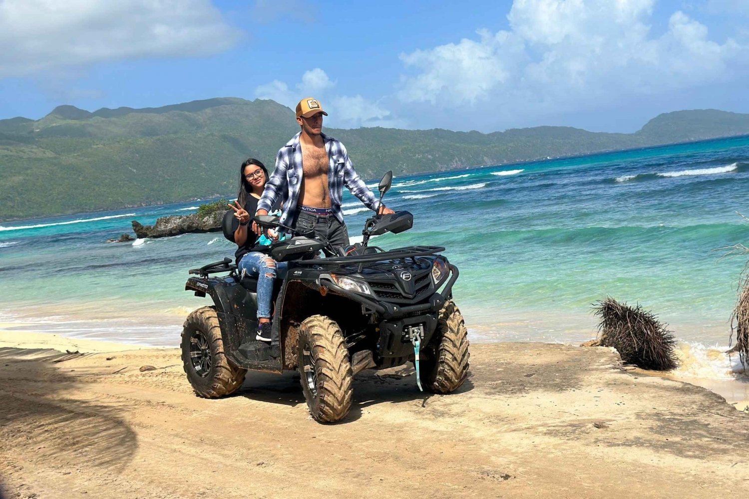 Punta Cana:Tour panorámico de la ciudad de Samaná+ATV Tour+Playa Rincón