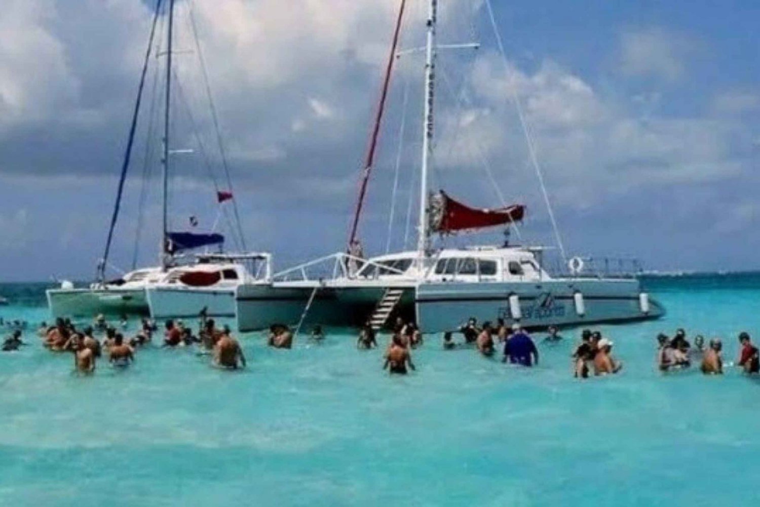 Punta Cana: Catamaran- en speedboottocht naar Saona-eiland