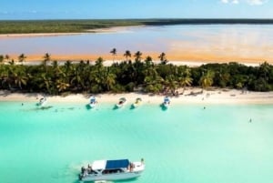 Punta Cana: Catamaran- en speedboottocht naar Saona-eiland