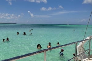 Punta Cana: Saona Island Katamaran und Speedboat Tour