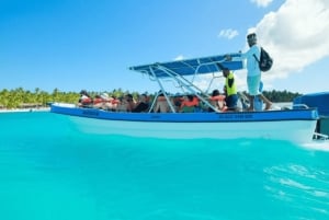 Punta Cana : Prise en charge en charge à l'hôtel par le catamaran de l'île de Saona