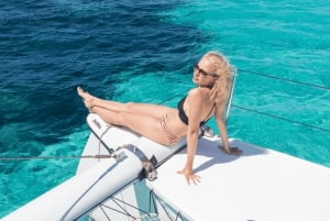 Punta Cana: Saona Island Katamaran Mat Dryck Med Transport