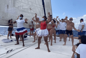 Punta Cana: Viagem de 1 dia à Ilha Saona com Lagoa Azul e Almoço