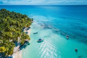 Punta Cana: Viagem de um dia à Ilha Saona com almoço e bebidas