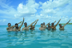 Punta Cana : Journée sur l'île de Saona avec catamaran, déjeuner et plages vierges