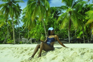 Punta Cana : Journée sur l'île de Saona avec catamaran, déjeuner et plages vierges