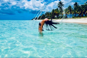 Punta Cana: Dag på Saona Island med katamaran, frokost og jomfruelige strande