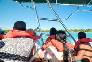 Punta Cana: Saona Island for små grupper Katamaran Open Bar