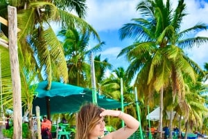 Punta Cana: Saona Island for små grupper Katamaran Open Bar