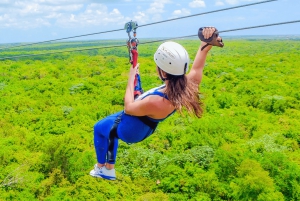 Punta Cana: Scape Park Entry for Cenote, Zip Lines, & Caves