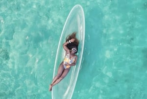 Punta Cana : Photoshoot en kayak simple et transparent