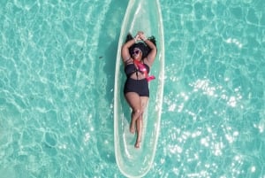 Punta Cana : Photoshoot en kayak simple et transparent