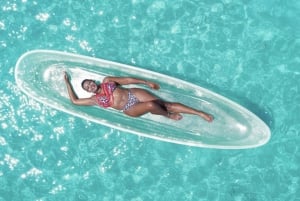 Punta Cana : Photoshoot en kayak simple et transparent