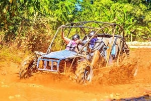 Visite d'une demi-journée en buggy et cenote de plage :Punta Cana