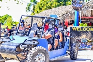 Tour in buggy halve dag en strand cenote :Punta Cana