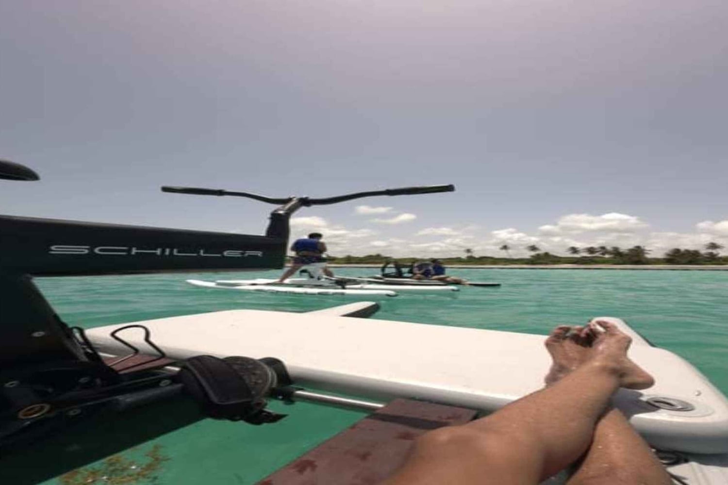 Punta Cana: Water Bike Tour with Snorkeling and Lunch