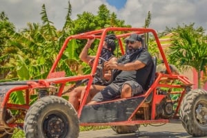 Punta Cana: Halvdagsutflykt med buggy på landsbygden och Macao Beach