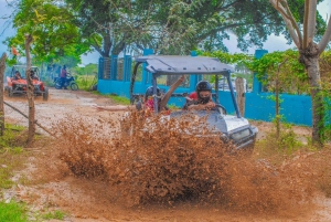 PUNTA CANA VILD BUGGY BRYTER SPÅR MED EXTRAMASSKYDD