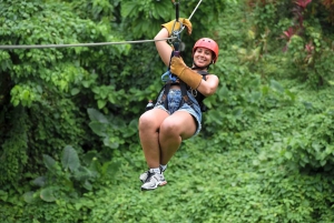 Punta Cana: Zip Line-eventyr med afhentning på hotel