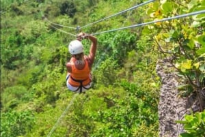 Punta Cana: Zip Line-eventyr med henting på hotellet