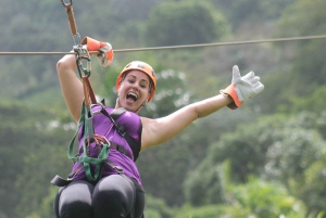 Punta Cana: Cana Cana: Zip Line Adventure with Hotel Pickup