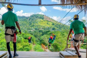 Punta Cana: Zip Line Adventure with Hotel Pickup