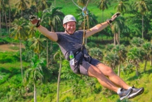 Punta Cana: Zip Line Adventure with Suspension Bridge