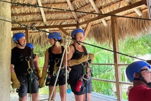 Punta Cana : aventure en tyrolienne avec prise en charge