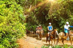 Punta Cana: Zipline, Chairlift, Buggy & Horse Ride Adventure