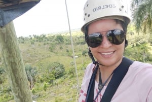 Punta Cana: Kombinasjon av zipline, hesteridning og buggy