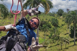 Punta Cana: Kombinasjon av zipline, hesteridning og buggy