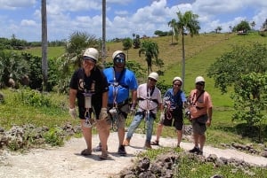 Punta Cana: Kombination af zipline, ridning og buggy