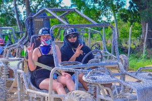 Dune Buggy dans la jungle, plage de Macao et grand cenote