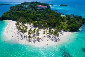 サマナ：バカルディ島ガイド付きボートツアー