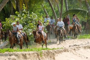 Samana, Ballenas, Cayo Levantado, équitation