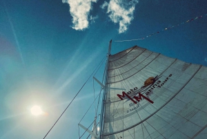 Samaná : excursion en catamaran avec plongée en apnée et déjeuner