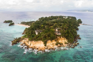 Samana : Excursion d'une journée à Cayo Levantado en bateau