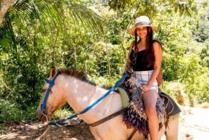 Samaná: Full-Day Adventure El Limón Waterfall Bacardi Island